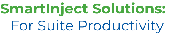 SmartInject Solutions For Suite Productivity