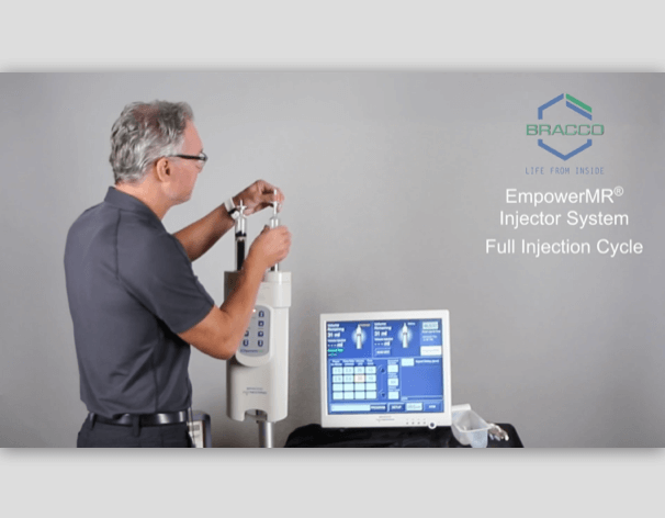 Run-through of a Full Injector Cycle for the EmpowerMR Injector System