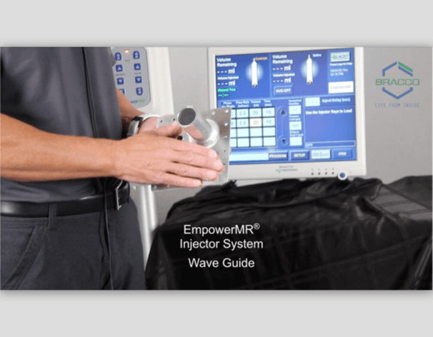 Explanation of the Wave Guide (Penetration Panel) for the EmpowerMR Injector System